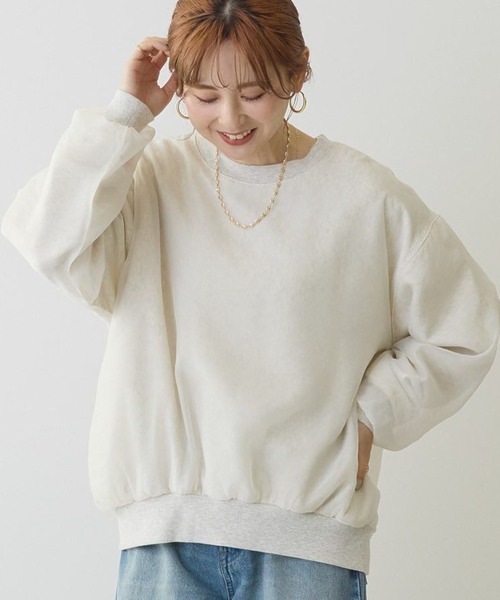 AMERICAN HOLIC トレーナー スウェット オーガンジーレイヤード