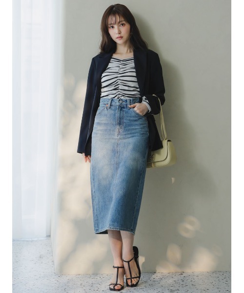 完売色！タグ付！SNIDEL ギャザーオフショルカットソー SNIDEL tシャツ 「WEB限定カラーあり」ギャザーオフショル