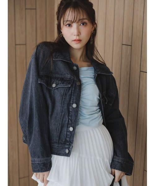 SNIDEL tシャツ 「WEB限定カラーあり」ギャザーオフショル
