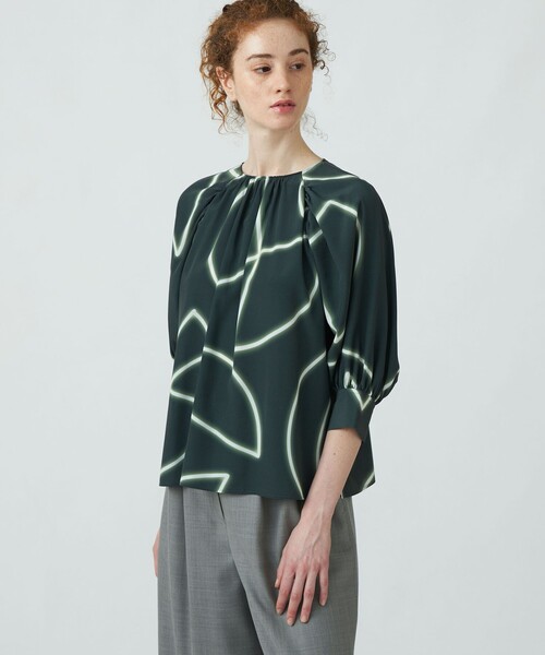 「BALLSEY」 半袖ブラウス S ブラック レディース Ballsey 「BALLSEY」 半袖ブラウス S ブラック レディース