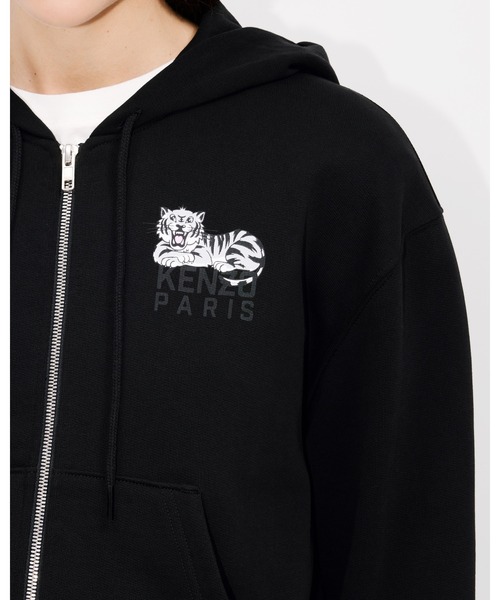 KENZO トレーナー スウェット 'KENZO Happy Tiger' ジップ