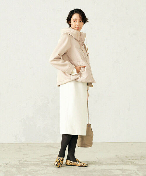 NOLLEY'S（ノーリーズ） ダウンジャケット FREE ブラック レディース