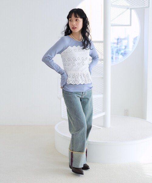 tシャツ コットンナイロンシアーロゴTシャツ レディース コットンナイロンシアーロゴTシャツ｜ルミネのファッション通販
