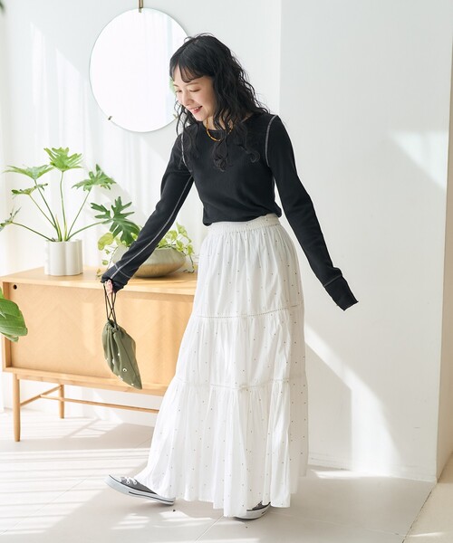 FREAK'S STORE tシャツ メッシュ ロンT/シアートップス