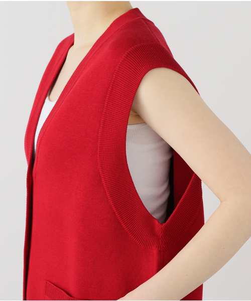 ベスト ジレ ORR/オル Silk-blend V-neck Vest レディース ORR ベスト ジレ ORR/オル Silk-blend V-neck Vest レディース