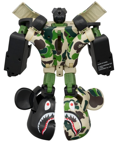 BE@RBRICK × TRANSFORMERS BAPE SHARK 400%