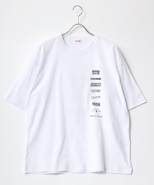 レディースホワイト 半袖Tシャツ ロゴ刺繍　Ⅿ ロゴ刺繍半袖Tシャツ(S キナリ): トップス｜Right-on公式