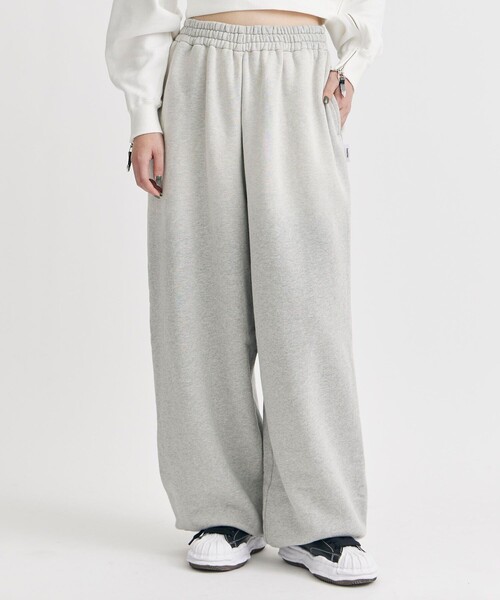BASICKS ベーシックス　ミドル丈スウェット BASICKS/ベーシックス】Apron Sweat Trouser/エプロンスウェット