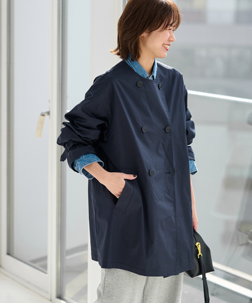 JOURNAL STANDARD relumeノーカラーショートコート ノーカラーライトショートコート（ノーカラーコート）｜JOURNAL