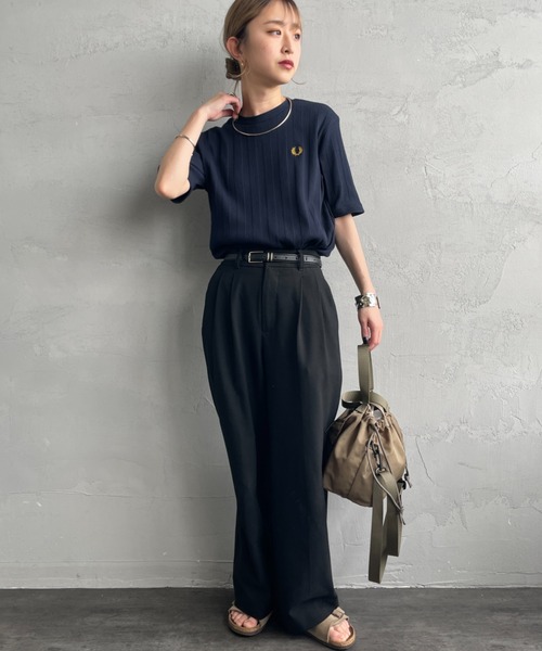FRED PERRY tシャツ 「FRED PERRY/フレッドペリー」 別注