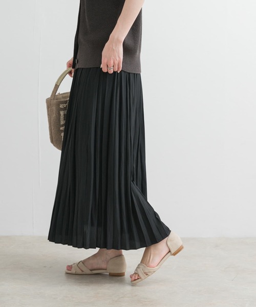 URBAN RESEARCH DOORS スカート ランダムプリーツスカート