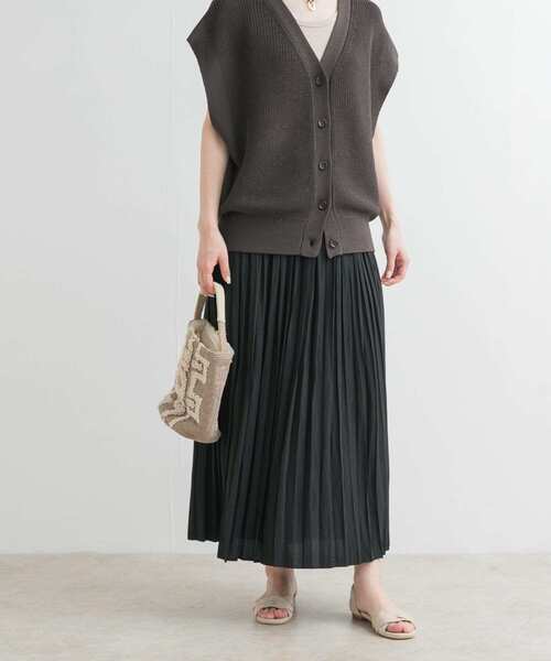 新品タグ付 URBAN RESEARCH DOORS プリーツスカート URBAN RESEARCH DOORS スカート ランダムプリーツスカート
