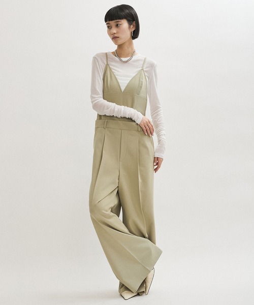 アダムエロペ サロペット オールインワン オーバーオール 楽天市場】【SALE／70%OFF】スラックスサロペット ADAM ET ROPE