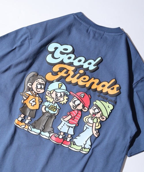 A.T.C in the attic homme tシャツ A.T，C NEW JACK プリント