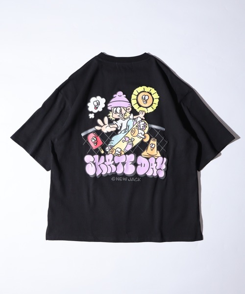 A.T.C in the attic homme tシャツ A.T，C NEW JACK プリント