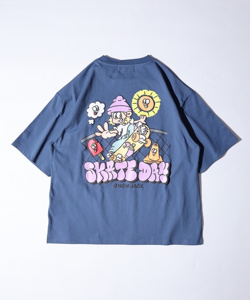 Attic ユニフォームTシャツ フェードTシャツ A.T.C in the attic homme tシャツ A.T，C NEW JACK プリント