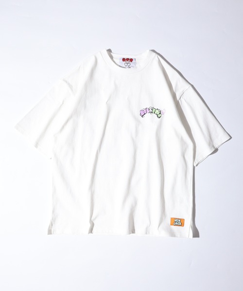 in the attic Tシャツ ピチT ミニサイズ A.T.C in the attic homme tシャツ A.T，C NEW JACK プリント
