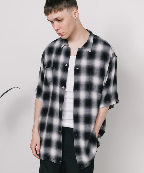 TOWNCRAFT シャツ TOWNCRAFT/タウンクラフト 60S LOOP COLLAR SS