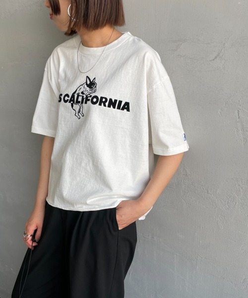 tシャツ 「THE ENDLESS SUMMER/エンドレスサマー」 別注 TES CALIFORNIA バックプリントTシャツ レディース メンズ THE ENDLESS SUMMER/エンドレスサマー] 別注 TES CALIFORNIA