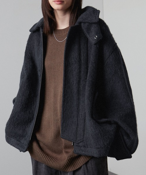 Alfred Alex」 ブルゾン M チャコール メンズ : ZOZOTOWN Yahoo!店