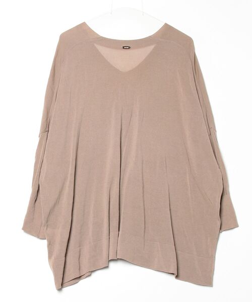 「MUSE de Deuxieme classe」 Vネックニット - ベージュ レディース MUSE de Deuxieme Classe 「MUSE classe」 Vネックニット