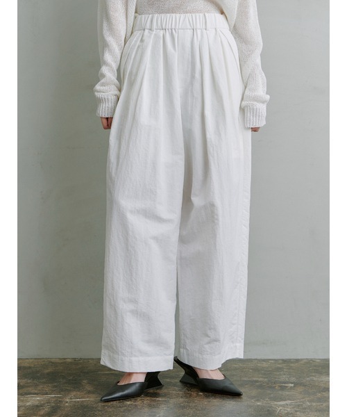 MIESROHE パンツ スポーティー3タックパンツ レディース
