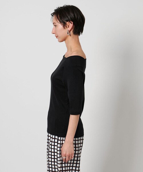 tシャツ スクープドネック ハーフスリーブ カットソー レディース UNITED ARROWS tシャツ スクープドネック ハーフスリーブ