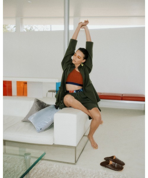 UN3D.（アンスリード） 水着 ONE SHOULDER CROSS TOP / ワンショルダー