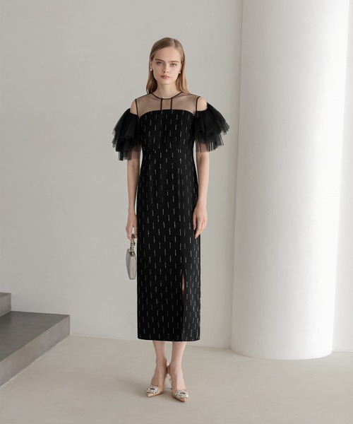 LEJA ワンショルダーパーティードレス Leja（レジャ） ドレス : ZOZOTOWN Yahoo!店 - 通販 - Yahoo!ショッピング