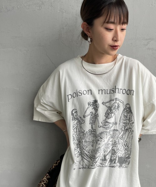tシャツ 「REMI RELIEF/レミレリーフ」 別注 ビッグシルエット SP加工プリントTシャツ レディース メンズ REMI RELIEF tシャツ 「REMI RELIEF/レミレリーフ」 別注 ビッグ