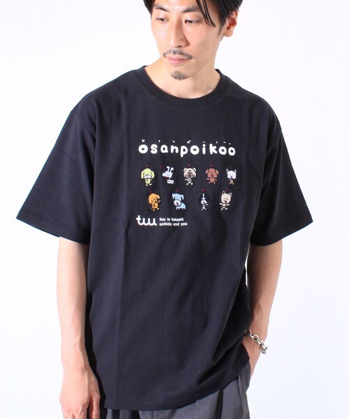 FREDY MAC tシャツ 「tuu/トゥー」おさんぽいこー。キャラ集合