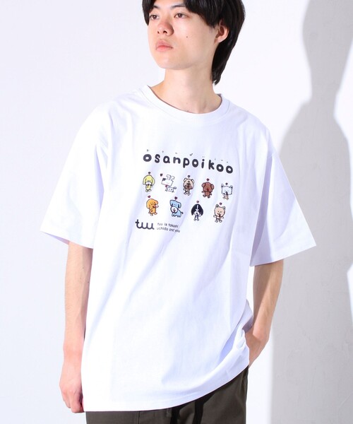 FREDY MAC tシャツ 「tuu/トゥー」おさんぽいこー。キャラ集合