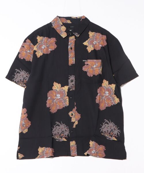 BRIXTON（ブリクストン） シャツ 半袖 半袖シャツ 花柄 CRU PRINT S/S