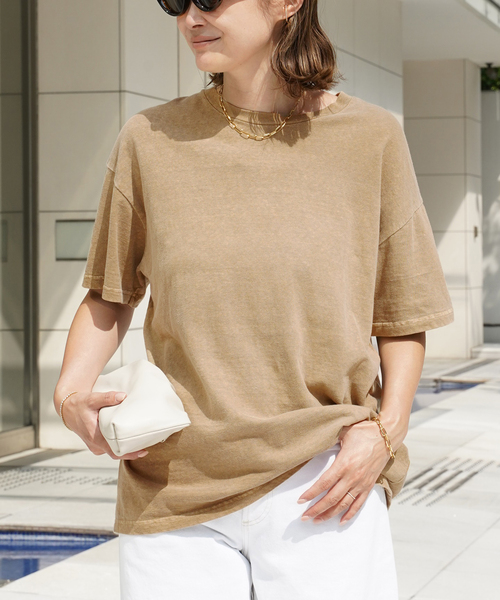 新品　Deuxieme Classe　DARJEELING Tシャツ　ブラウン Deuxieme Classe DARJEELING Tシャツ ブラウン 新品・未使用