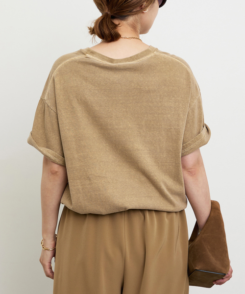 tokuachandeuxieme classe Tシャツ ベージュ Deuxieme Classe 「Deuxieme Classe」 半袖Tシャツ - ベージュ