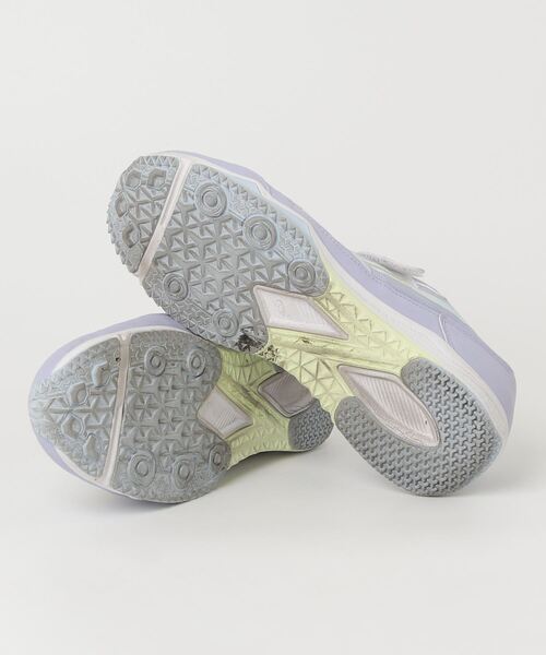 「ASICS」 ローカットスニーカー 24.5cm パープル レディース
