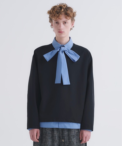 クルニ　長袖シャツ　ブラック CULLNI 「CULLNI」 長袖シャツ 1 ブラック メンズ : ZOZOTOWN