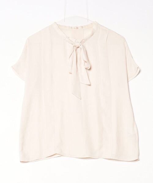 「Spick & Span」 半袖ブラウス FREE ベージュ レディース