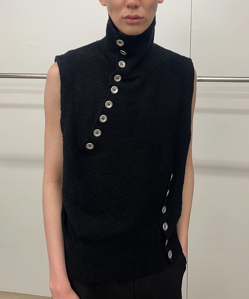 CONZ ベスト ジレ KNIT VEST メンズ : ZOZOTOWN Yahoo!店 - 通販