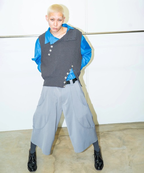 CONZ ベスト ジレ KNIT VEST メンズ : ZOZOTOWN Yahoo!店 - 通販