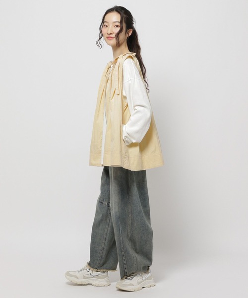 niko and… be with M カーキ Lサイズ 新品 ニコアンドniko and [be with M] Misayoミリコレサスワンピース