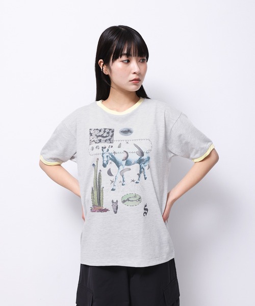 「Common Noun」 半袖Tシャツ M ブラック レディース
