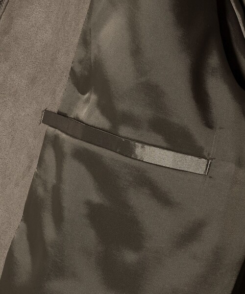 【WEB限定 WARDROBE SMART】スエードライク リブ ブルゾン完売品 BEAUTY&YOUTH UNITED ARROWS 【WEB限定 WARDROBE SMART】スエード