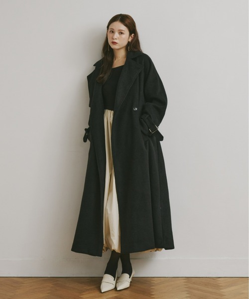 Olu.（オルドット） ワンピース ニットドッキングバルーンワンピース