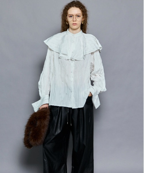 MAISON SPECIAL ブラウス シャツ 「25AW PRE-ORDER」2way