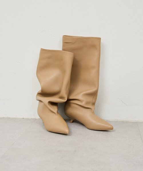 GALLARDAGALANTE（ガリャルダガランテ） ブーツ 「2.718」ドレープ