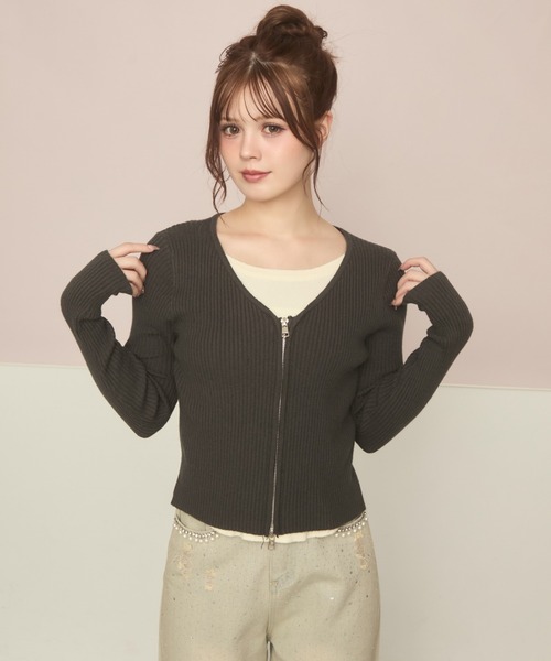 TITTY＆CO.（ティティーアンドコー） ニット セーター レイヤード風