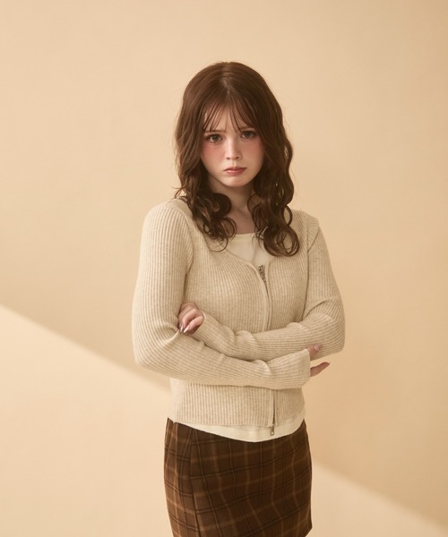 TITTY＆CO.（ティティーアンドコー） ニット セーター レイヤード風