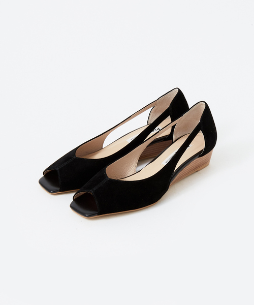 「PICHE ABAHOUSE」 ヒールサンダル 37 ラベンダー レディース_画像4