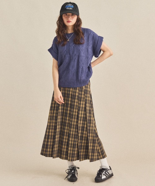 PLEATS PLEASE チェック スカート TARTAN CHECK PLEATS – isseymiyake.com